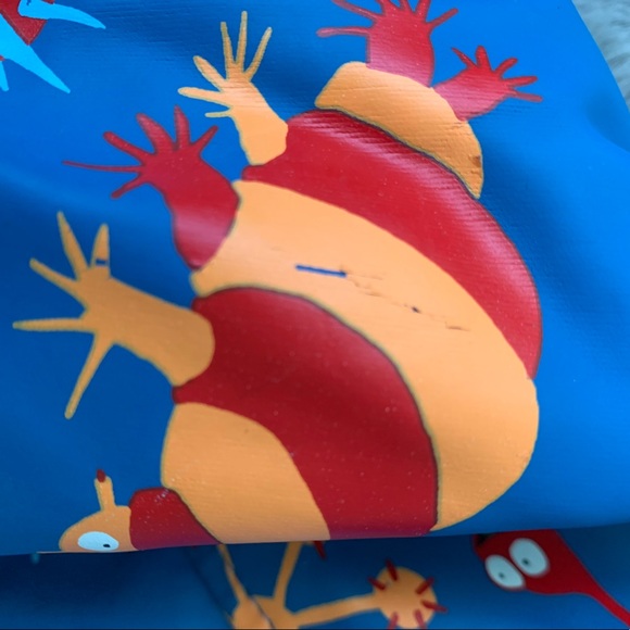 Hatley terry lined rain jacket size 8 - Picture 3 of 7